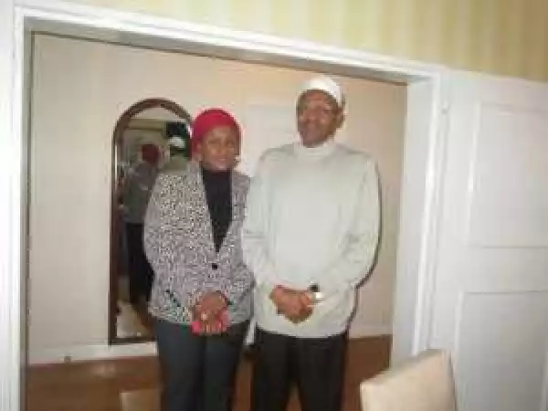 New Pictures Of Buhari And Wife In London Sent In This Morning - AbujaReporters